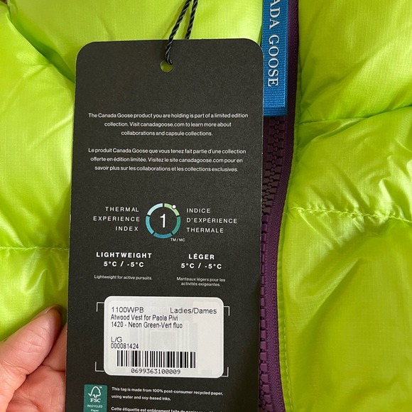 Canada Goose Atwood vest L women (100% authentic) - Picture 5 of 8